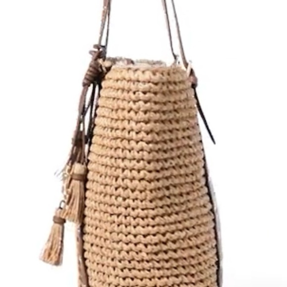 Lauren Ralph Lauren Straw Hayden Tote - Picture 5 of 15
